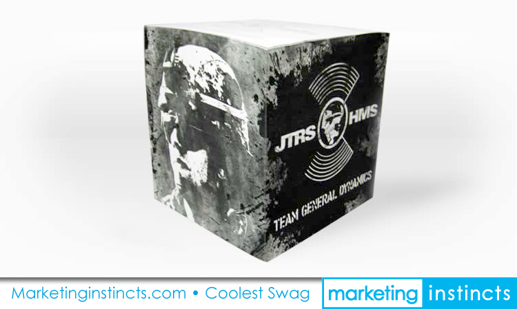 Custom Post-It Note Cube