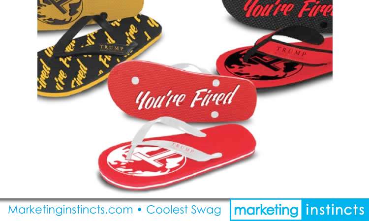 Message In The Sand Flip Flops