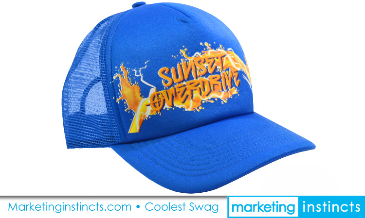 Sunset Overdrive Custom Trucker Hat